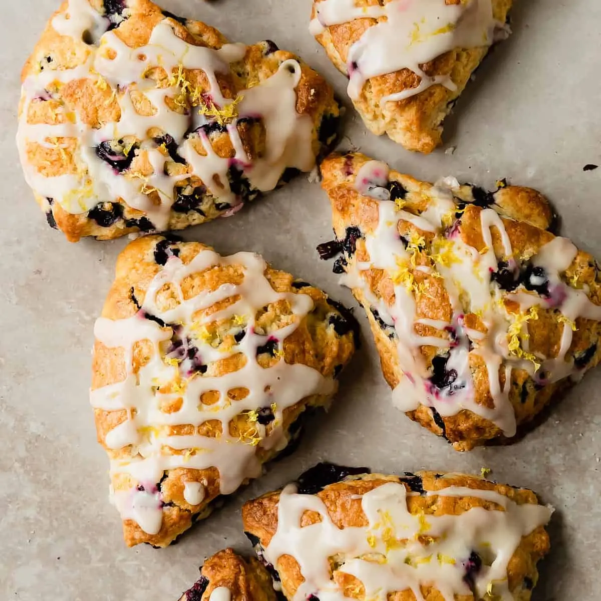 Lemon Blueberry Scones